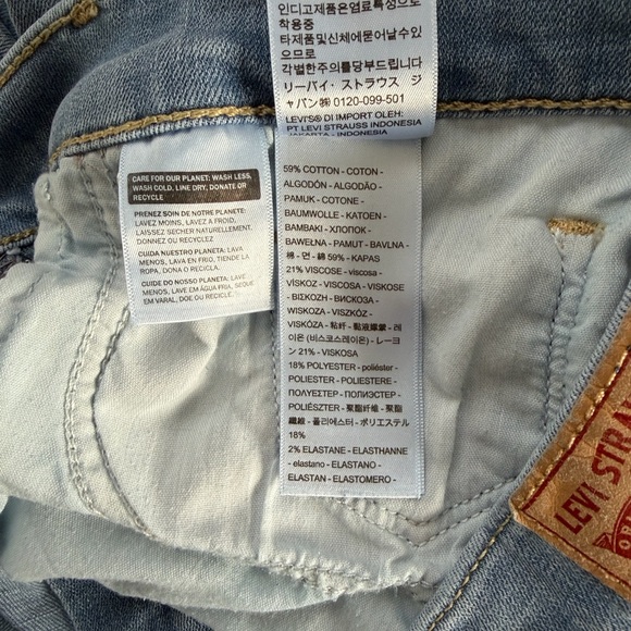 Levi’s Classic Straight Jeans Women’s Size 8 Light Wash - Picture 11 of 11